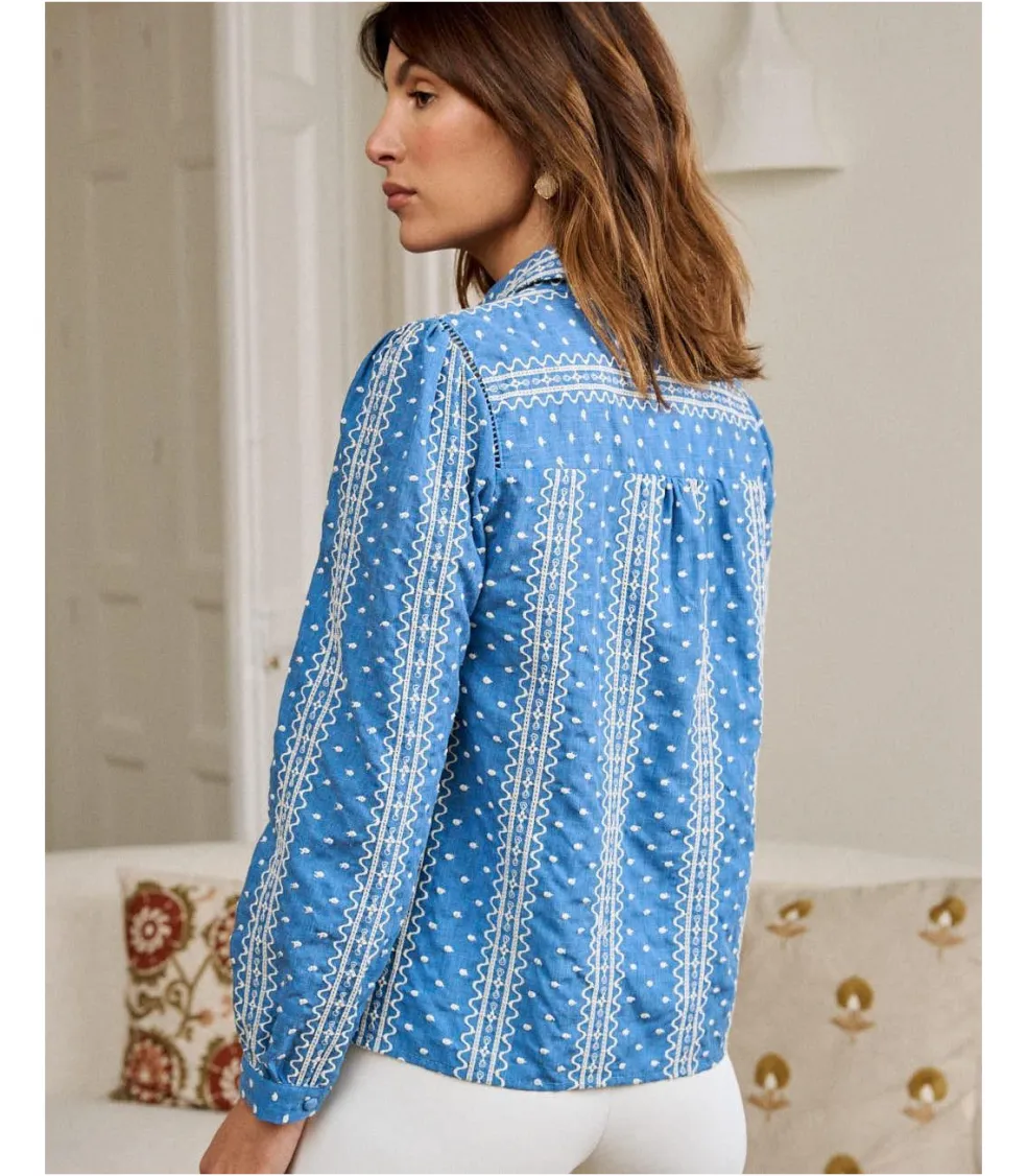 Blusa Denim Uxia
