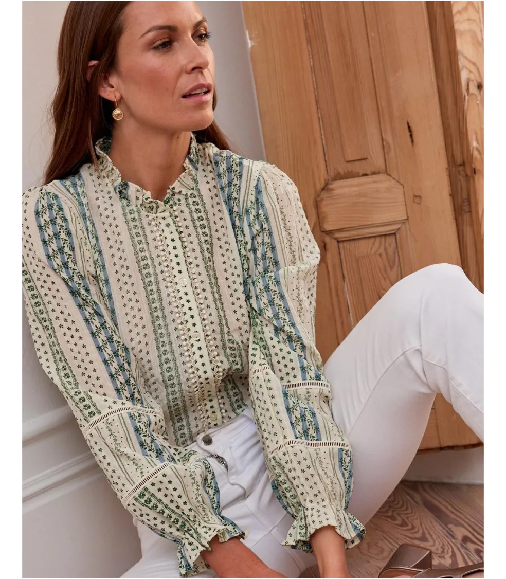 Blusa Flor Mogor
