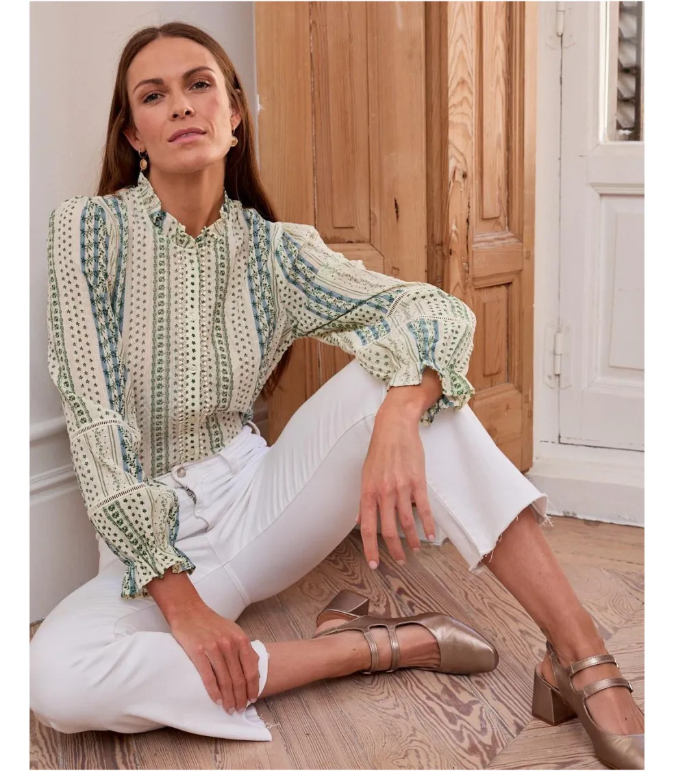 Blusa Flor Mogor
