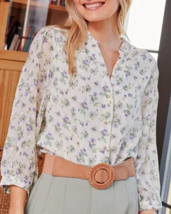 Blusa Flores Samantha