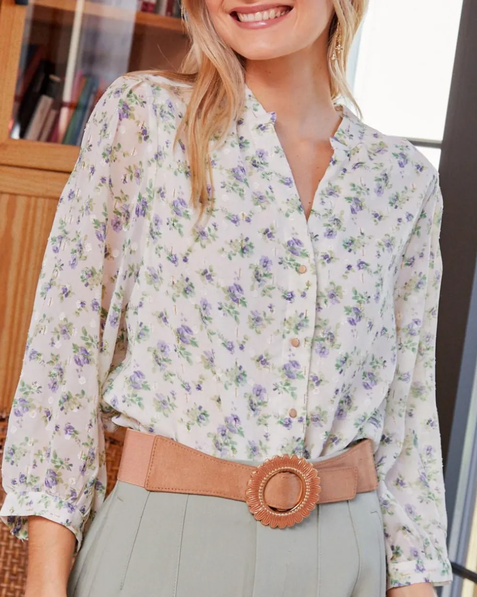 Blusa Flores Samantha