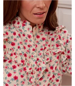 Blusa Flores Volania