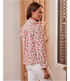 Blusa Flores Volania