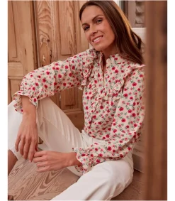 Blusa Flores Volania