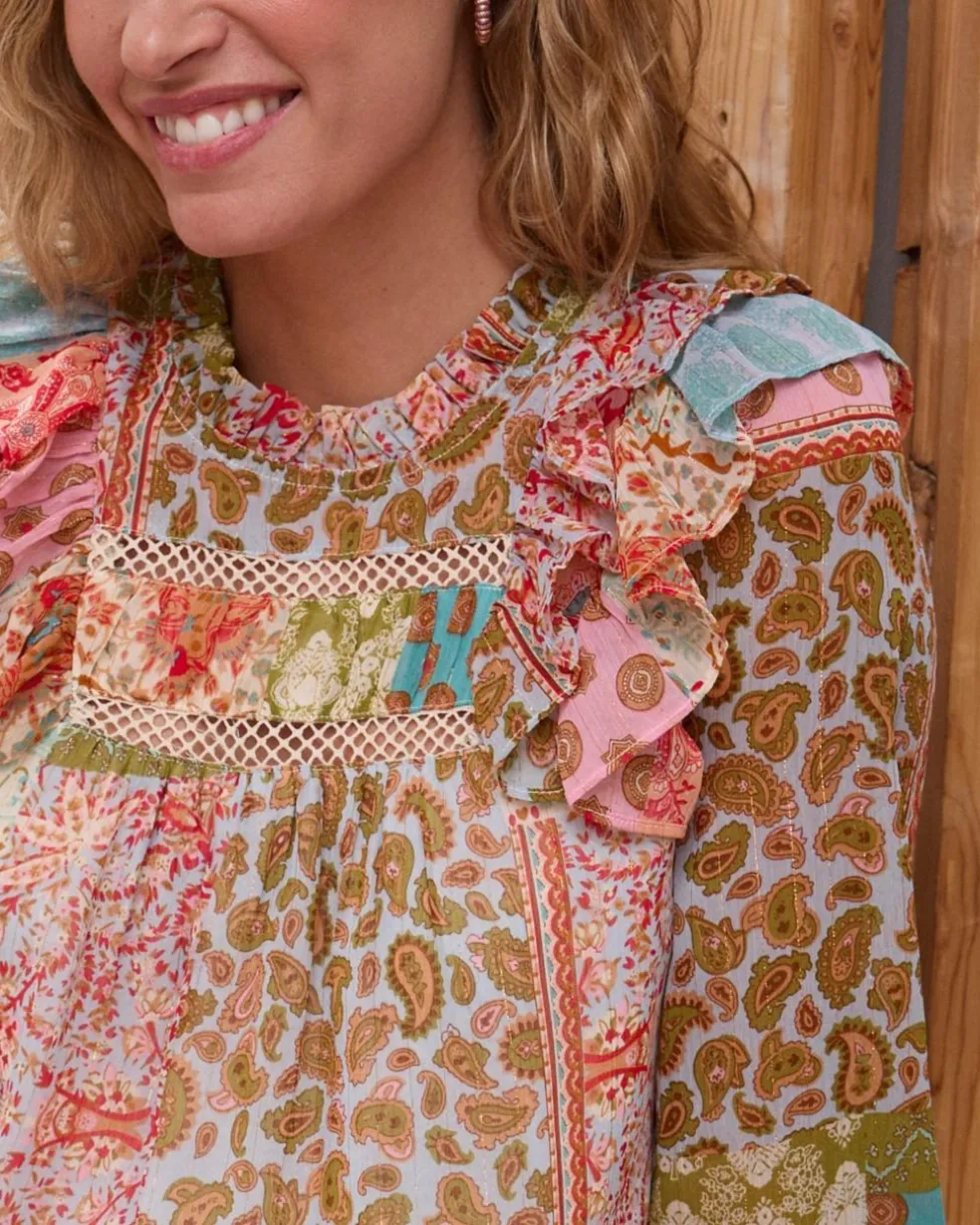 Blusa Patchwork Cloete