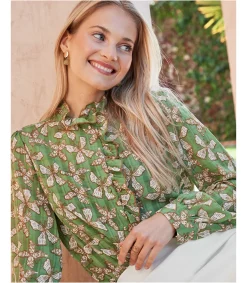Blusa Volantes Aneva