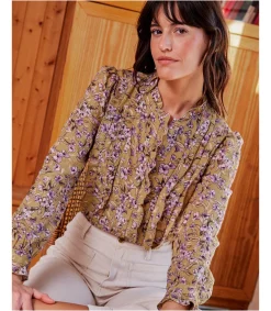 Blusa Volantes Berenice