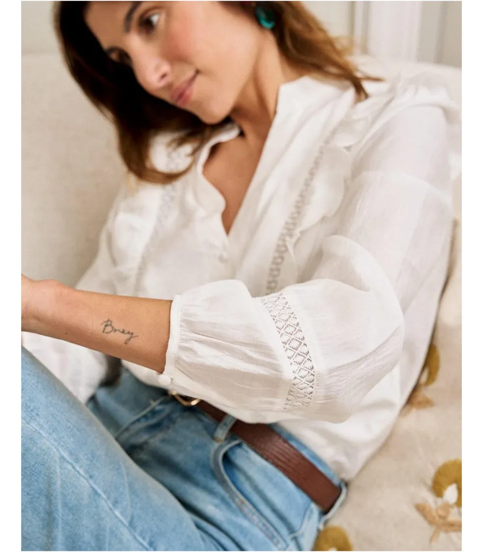 Blusa Volantes Paolina