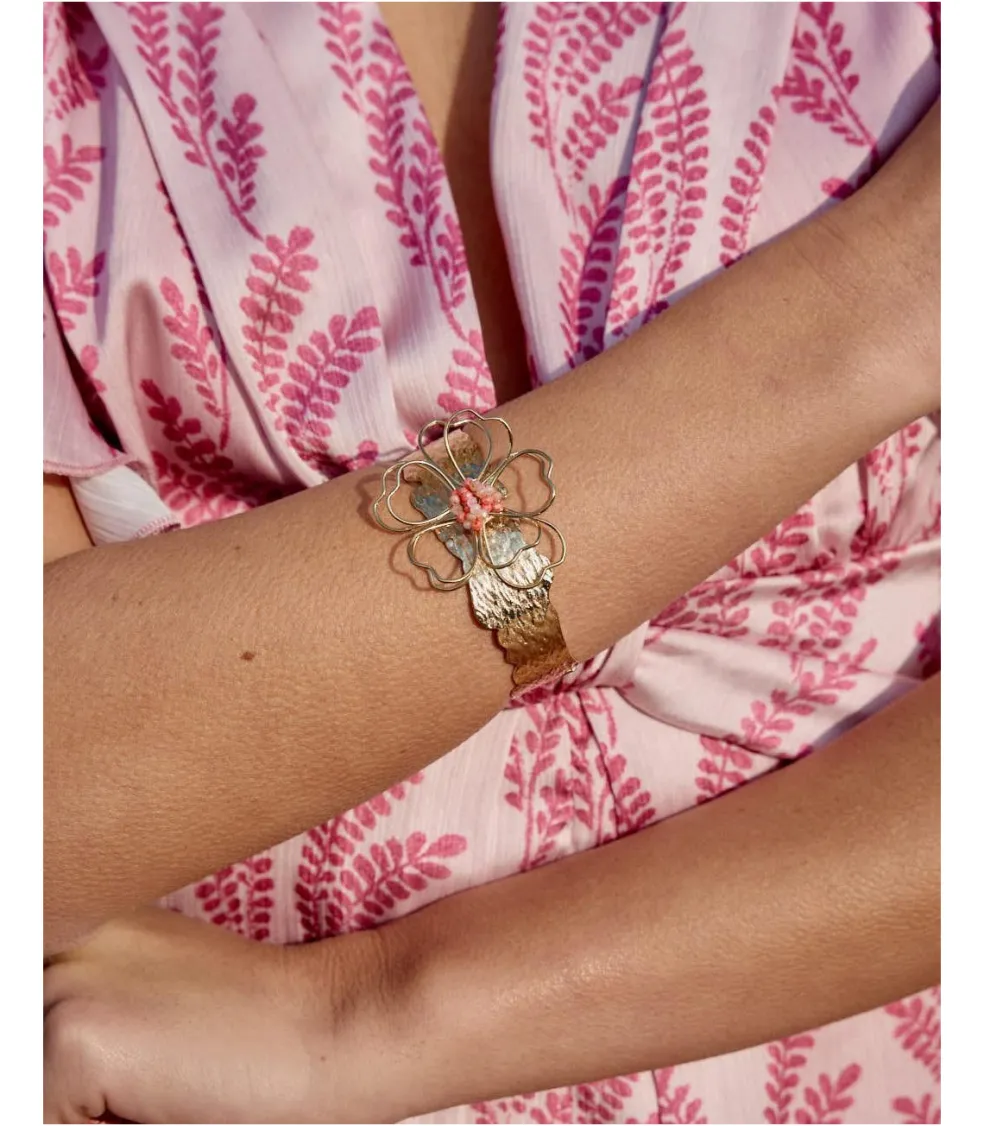 Brazalete Flor Trida