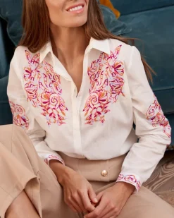 Camisa Bordados Kathia