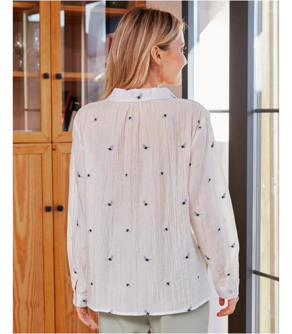 Camisa Flores Silda