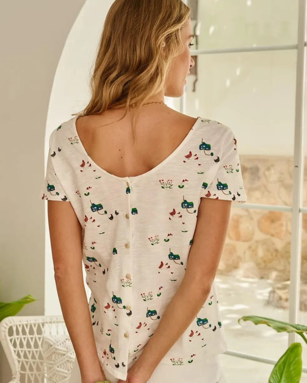 Camiseta Botones Toñi
