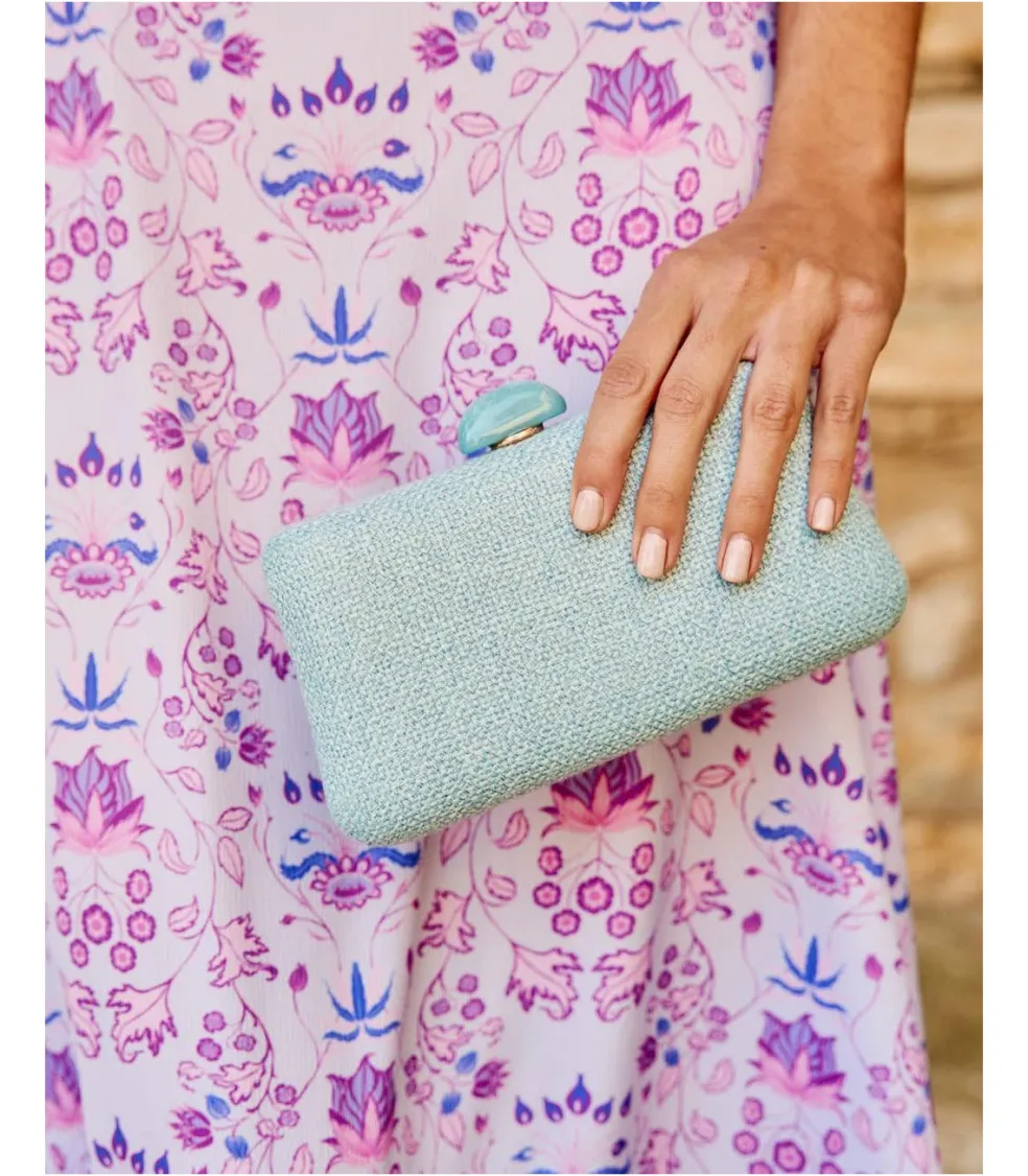 Clutch Rafia Cemia