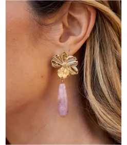 Pendiente Flor Piena