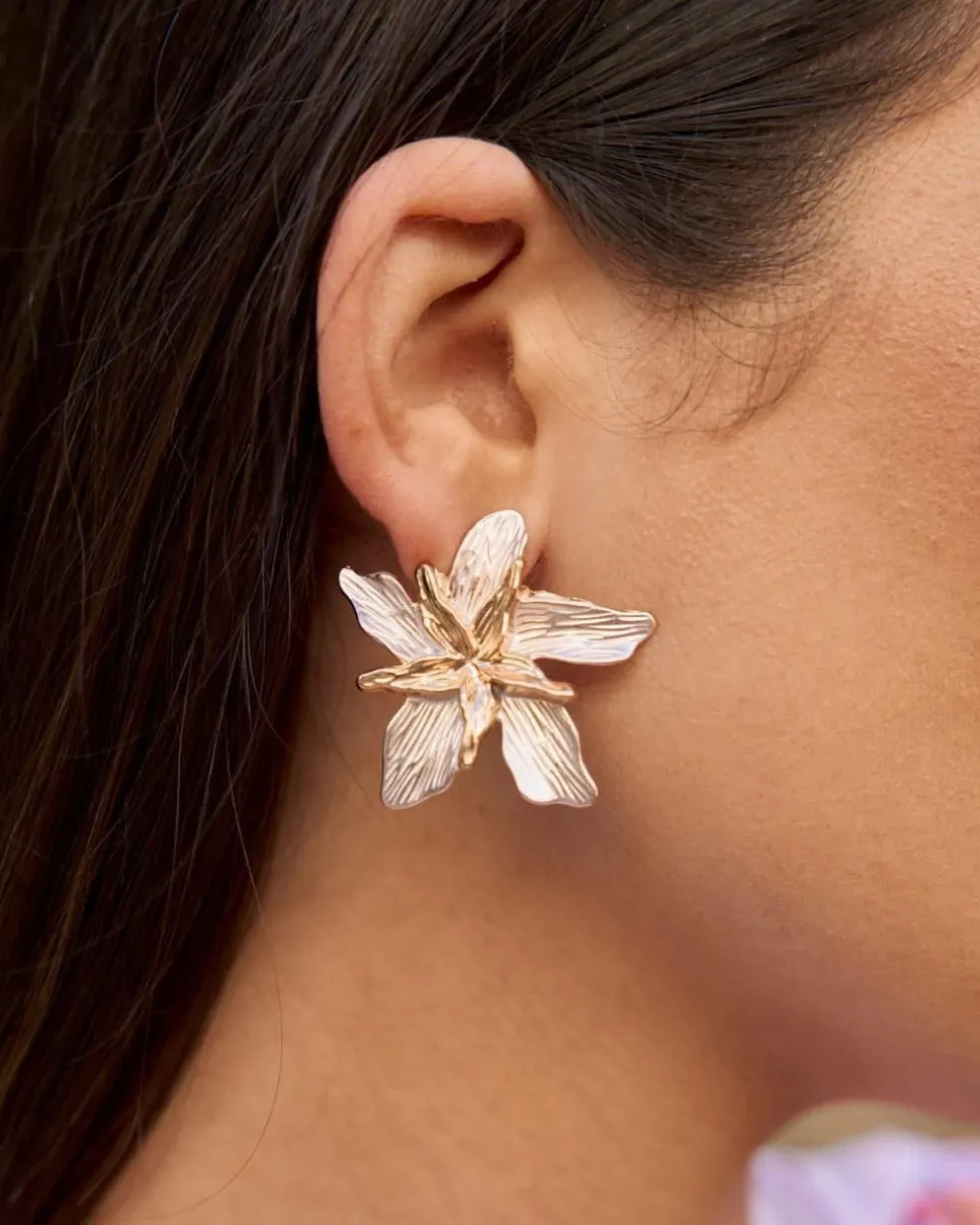 Pendientes Flor