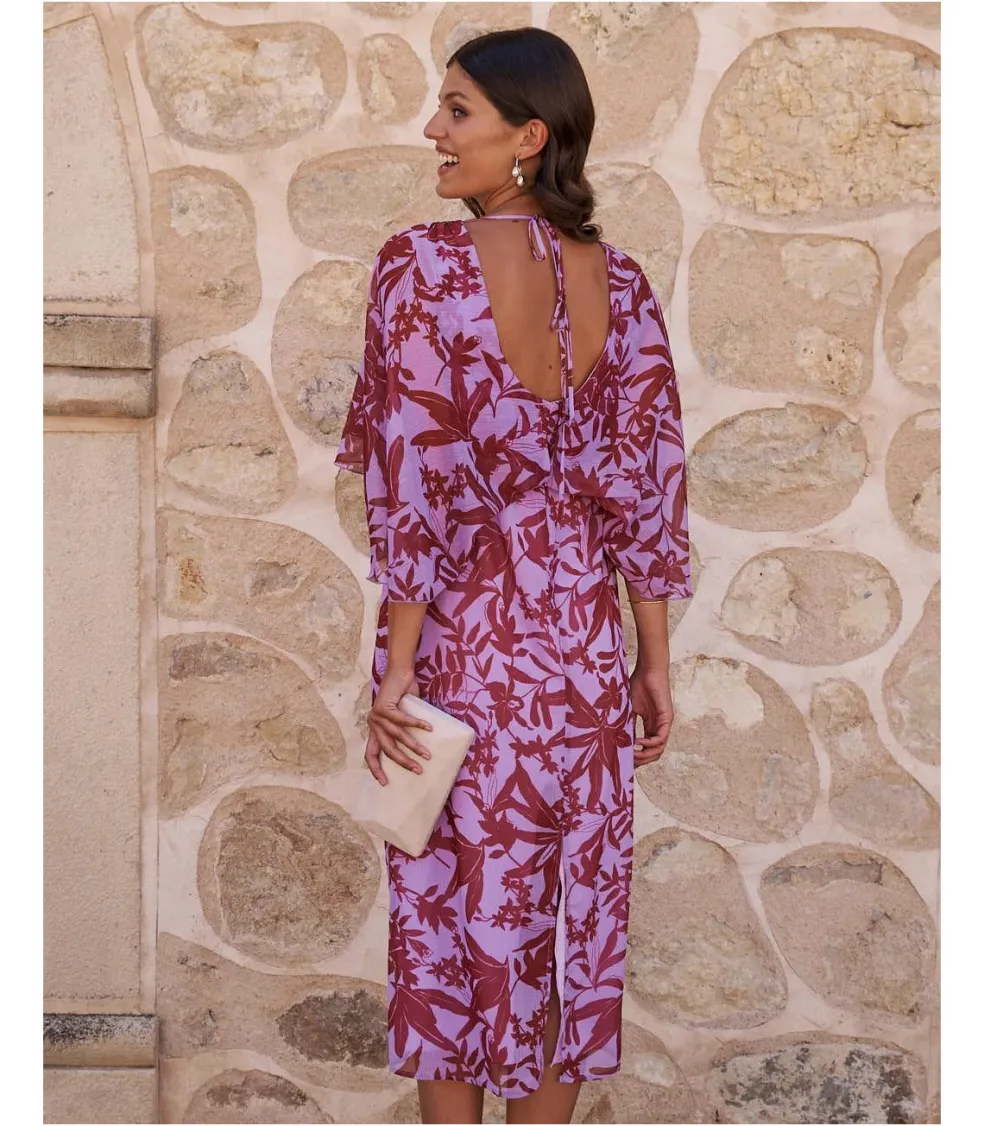 Vestido Capa Cinzi