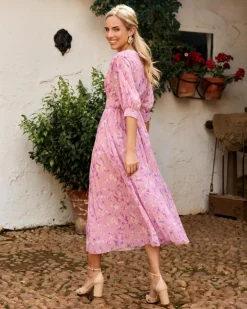 Vestido Flores Alba