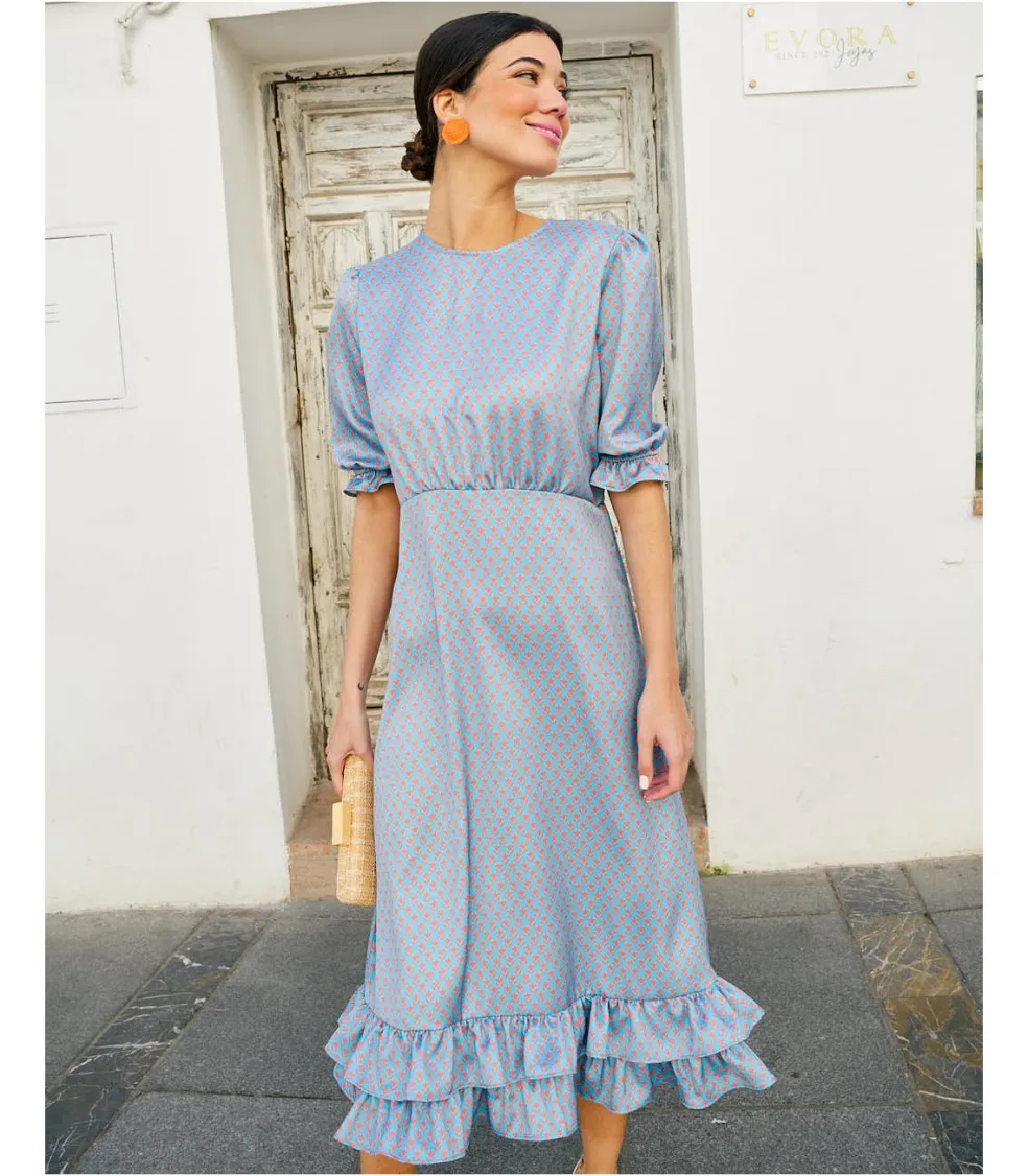 Vestido Flores Lucía