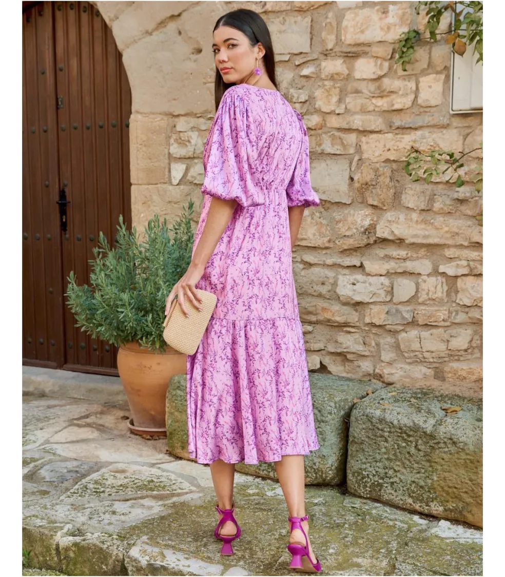 Vestido Flores Ona