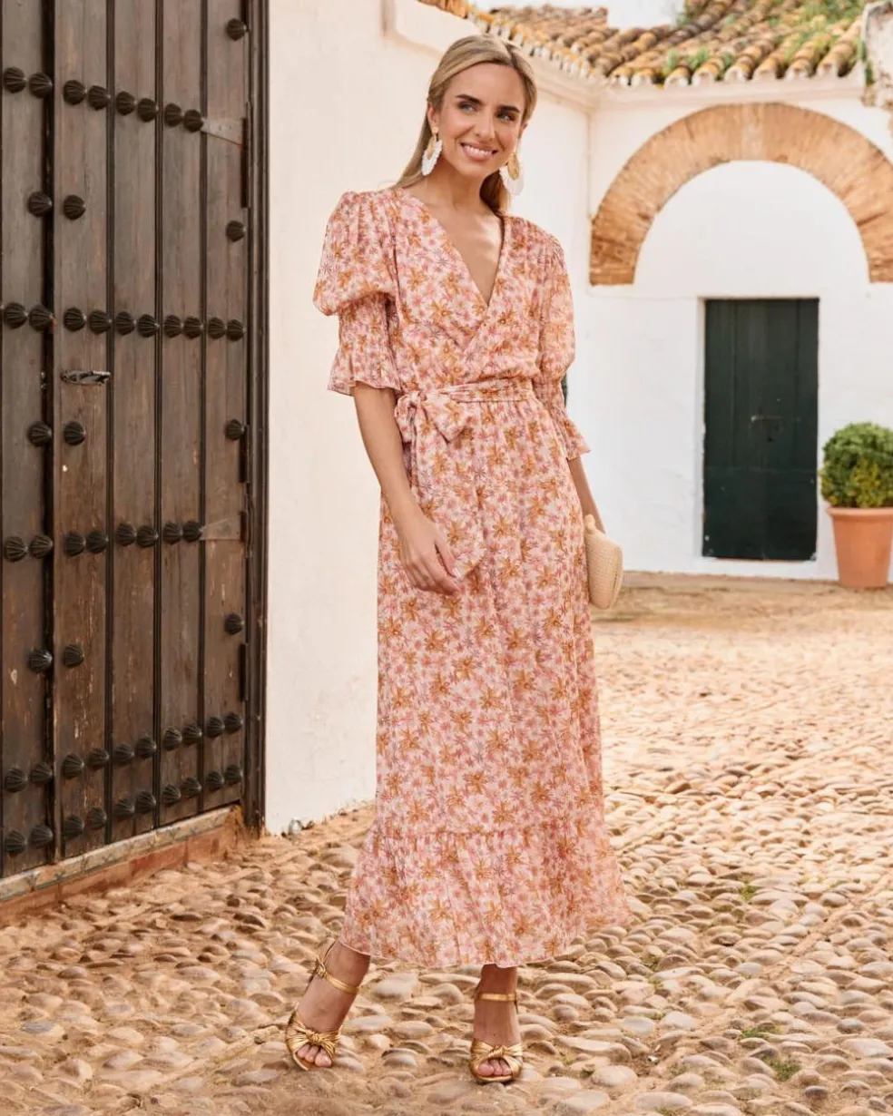 Vestido Flores Opera