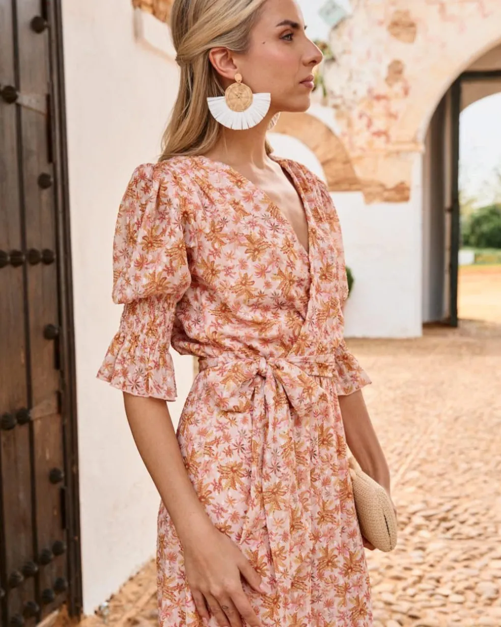 Vestido Flores Opera