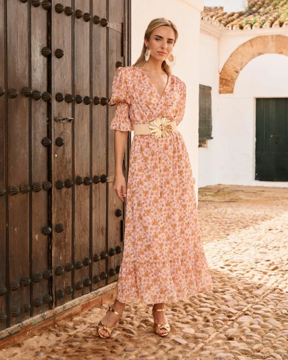 Vestido Flores Opera
