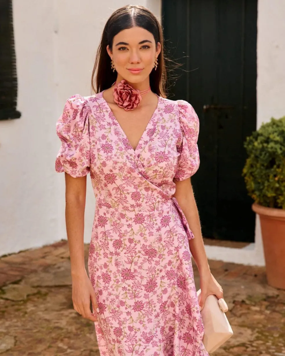 Vestido Flores Rubiera