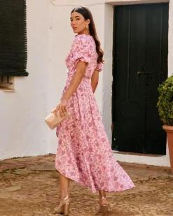 Vestido Flores Rubiera