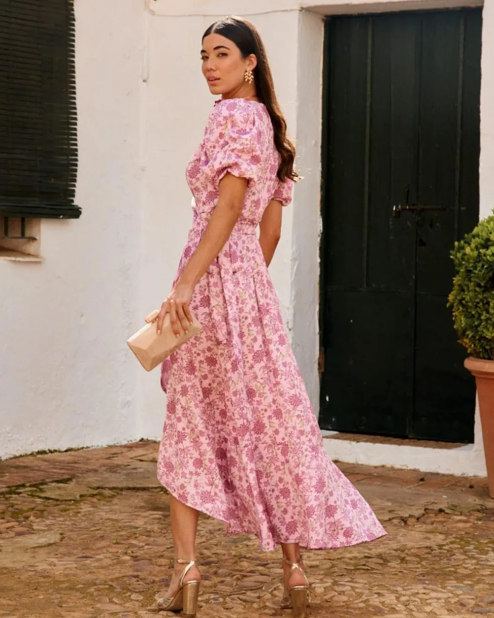 Vestido Flores Rubiera