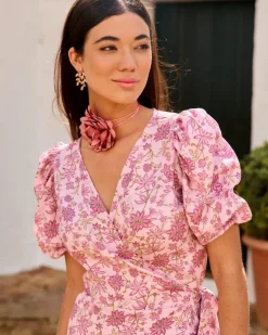 Vestido Flores Rubiera