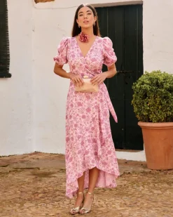 Vestido Flores Rubiera