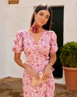 Vestido Flores Rubiera