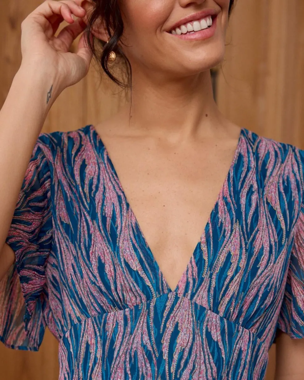 Vestido Largo Océano