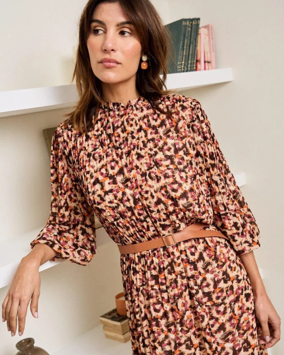 Vestido Midi Pliza