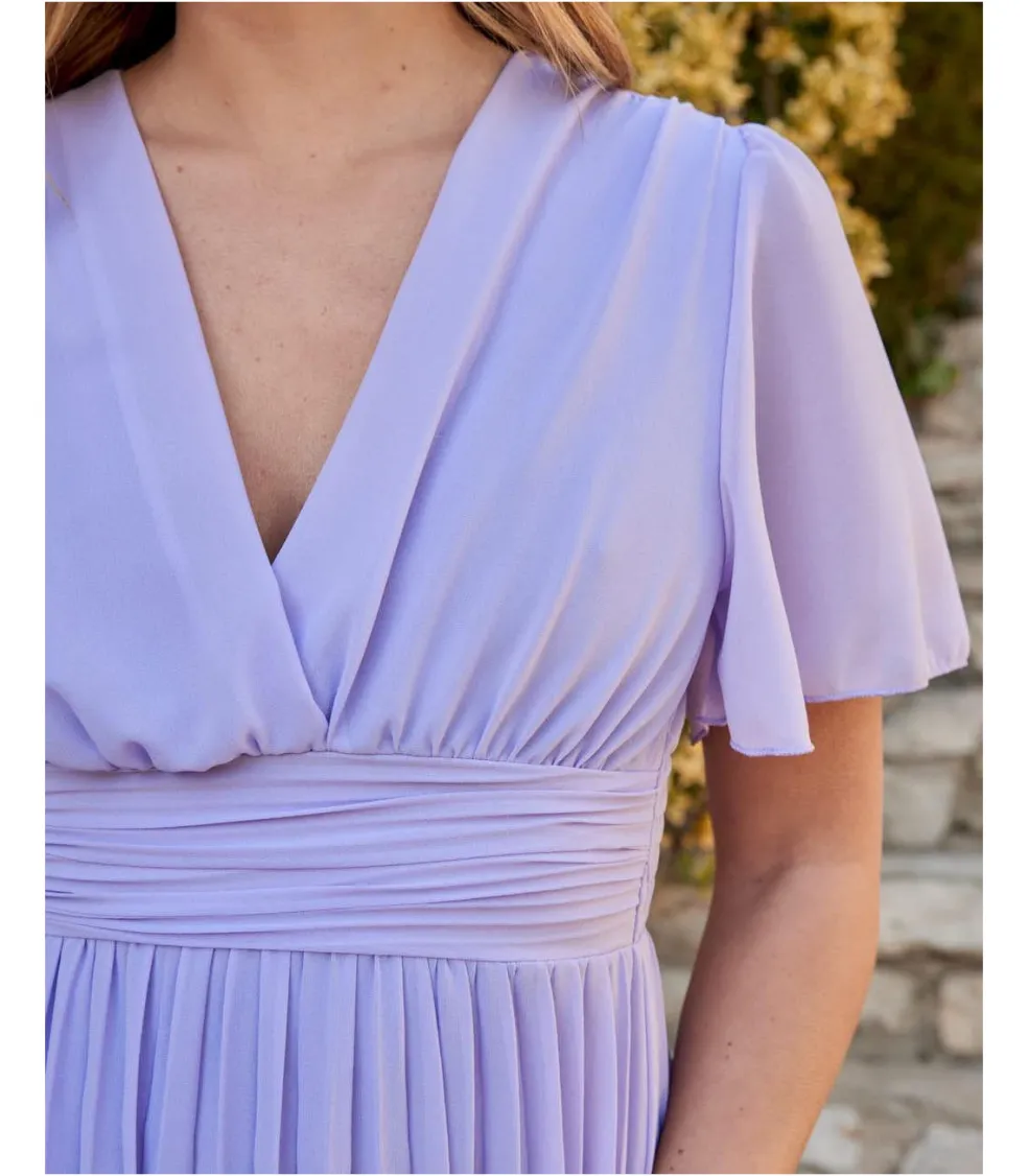 Vestido Plisado Gema